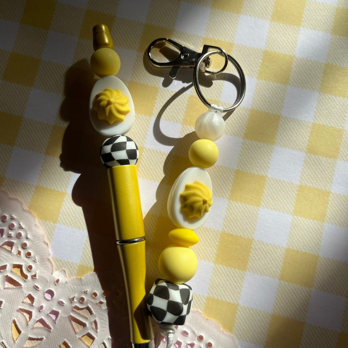 Deviled egg | Straight Keychain