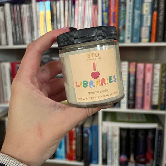 I <3 Libraries | *Choose Your Own Scent* | charity pot