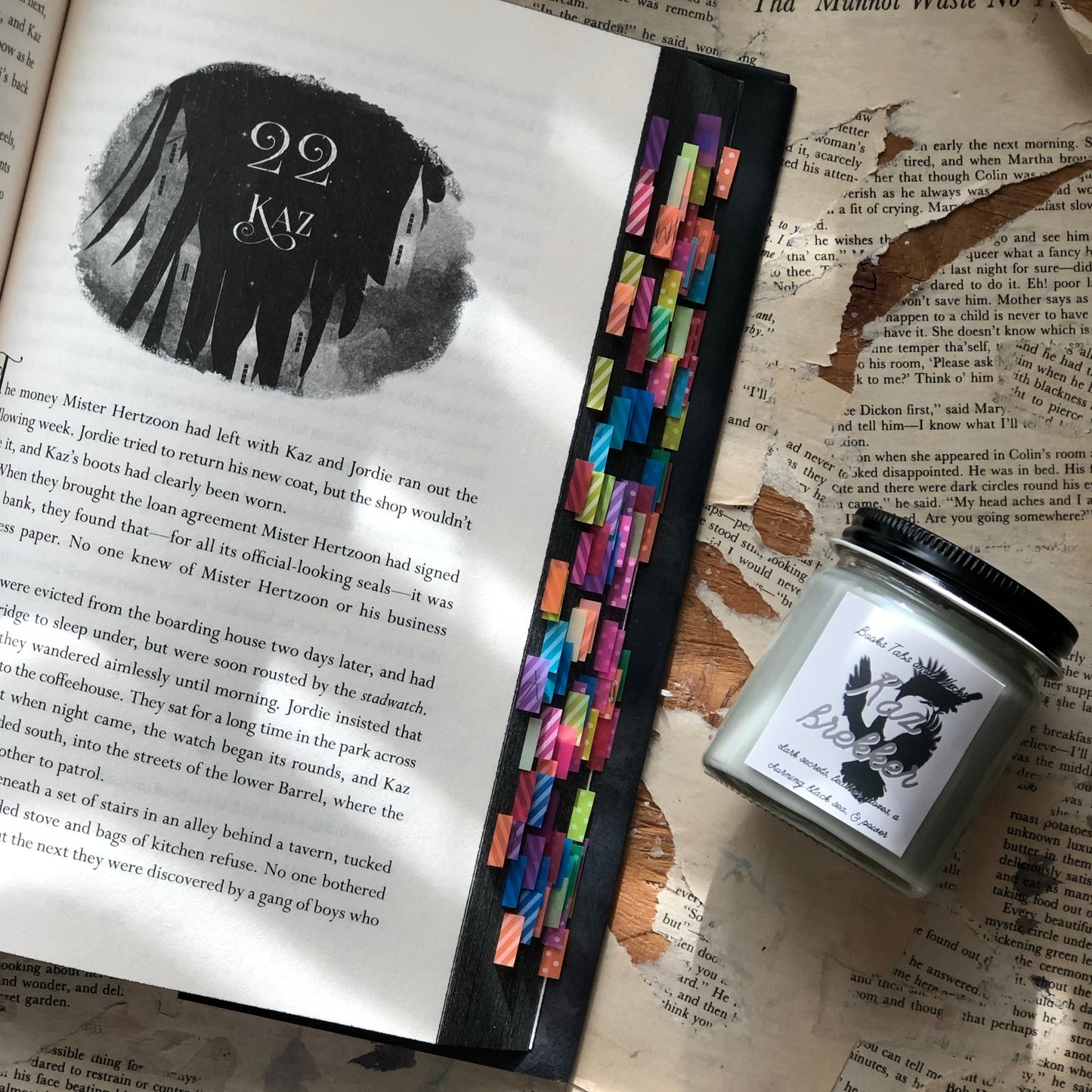 Kaz Brekker | soc | black sea, amber, + smoke