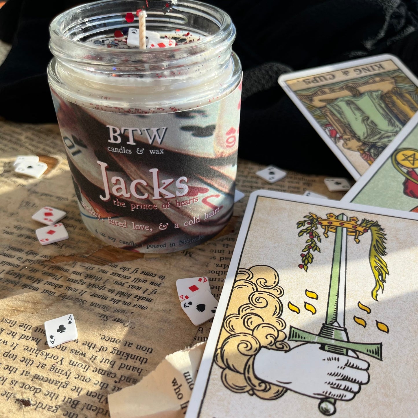 Jacks, The Prince of Hearts | marshmallow, whiskey, + amber