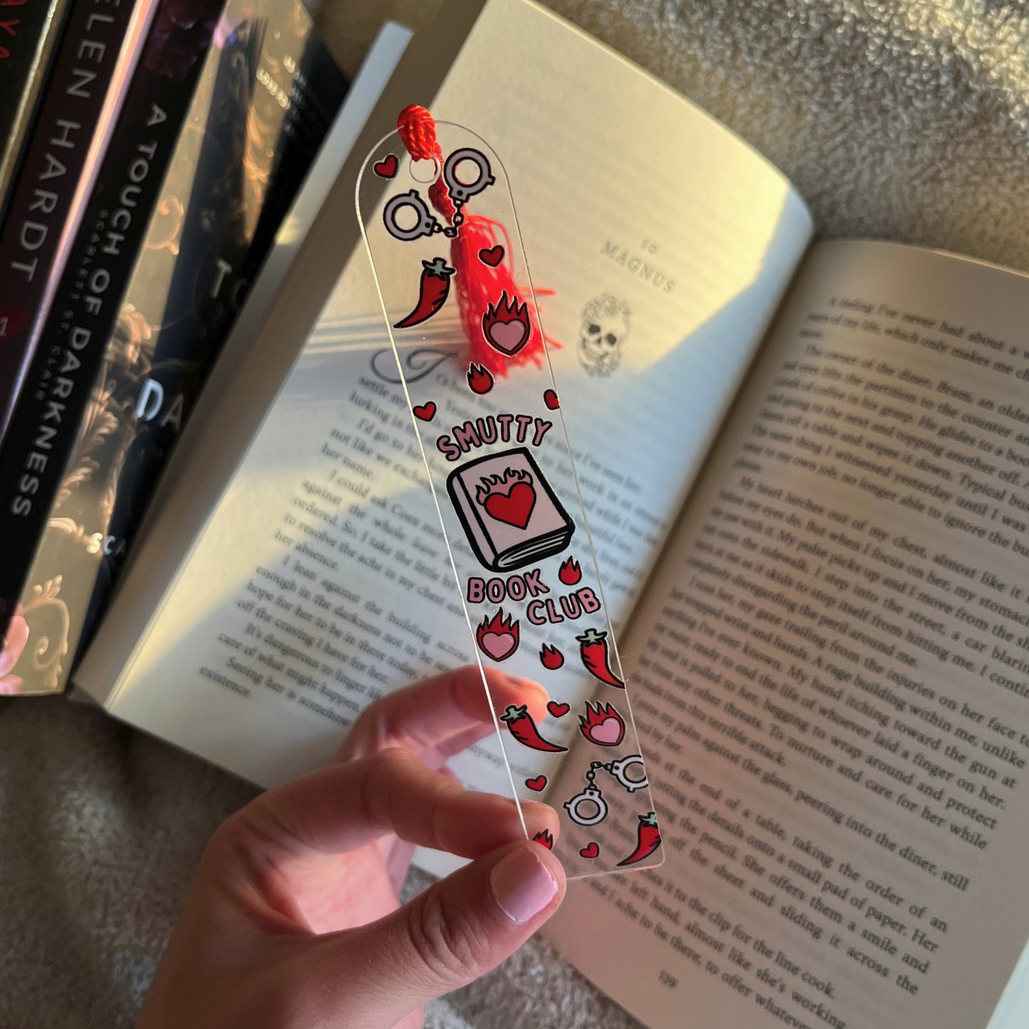 Smutty Book Club • Acrylic Bookmark