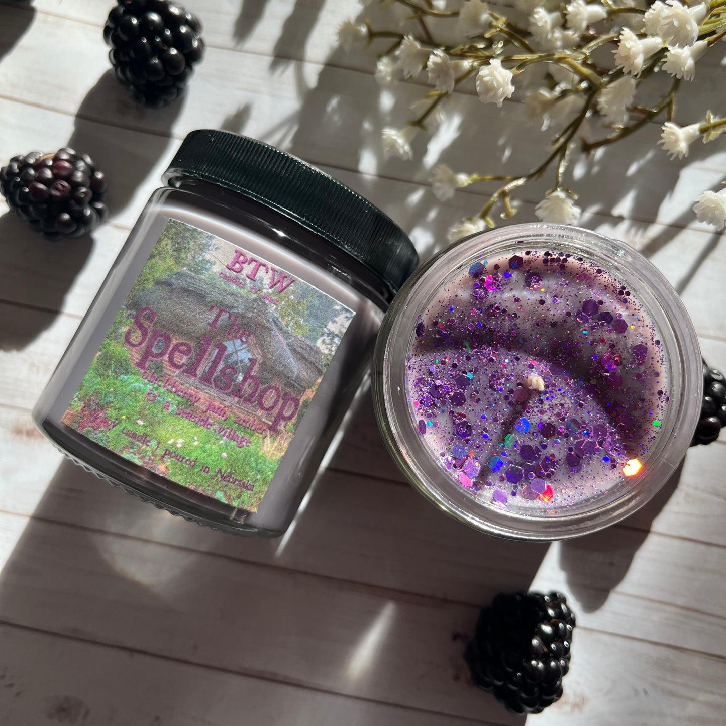 Spellshop | blackberry brambles, unkempt magic, & a seaside village