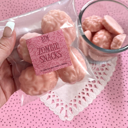 Zombie Snacks Wax Melts | halloween candy & patchouli