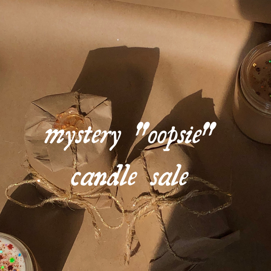 Mystery Oopsie Candles