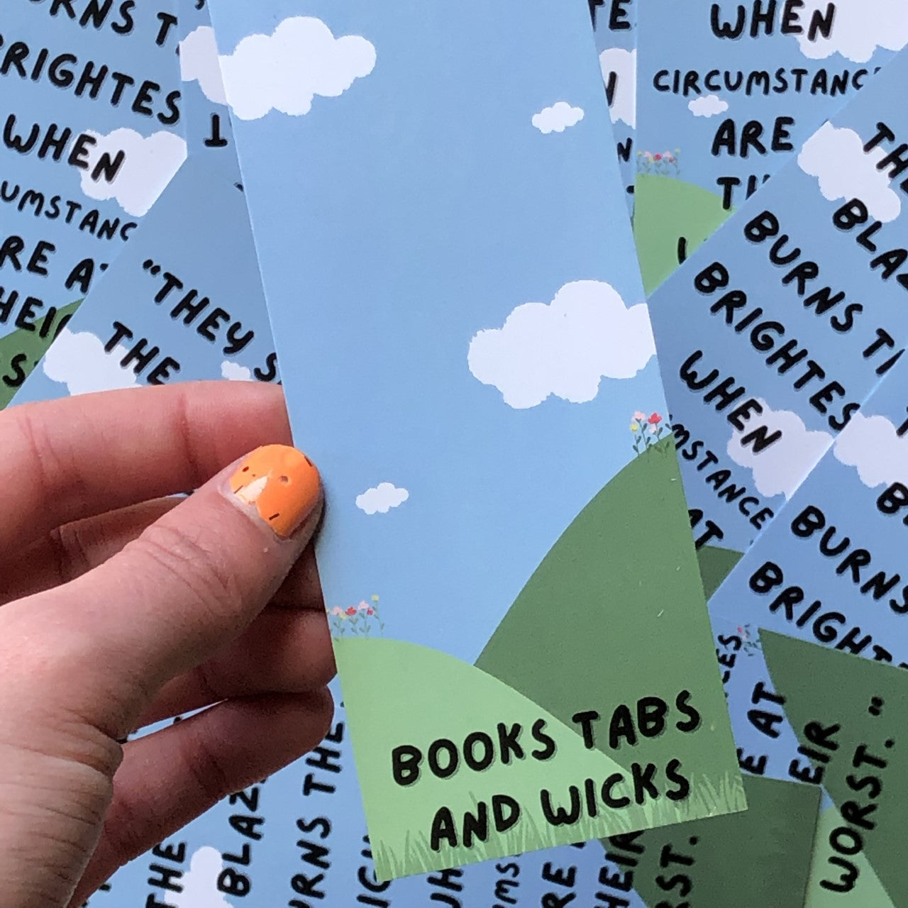 Howl's Moving Castle inspired quote Bookmark